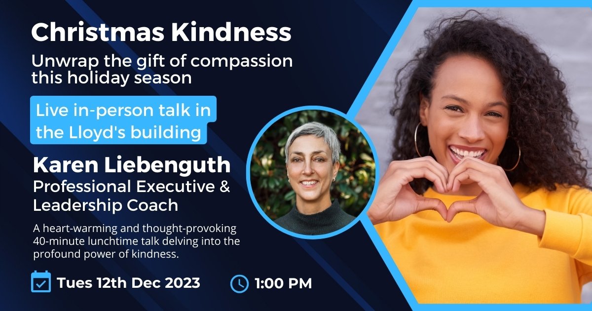 Karen Liebenguth - Christmas Kindness talk - Dec 2023